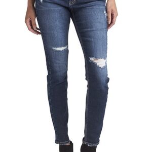 Silver Suki Skinny Distressed Jeans 31/31 ECF433